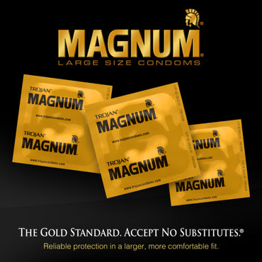 Trojan Magnum XL 3 Count Condoms