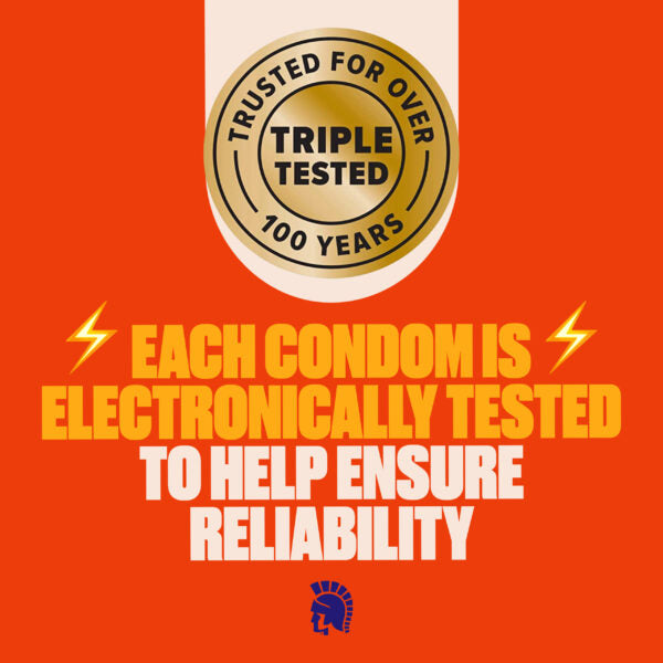 Trojan Ultra Ribbed 3 Count Condoms