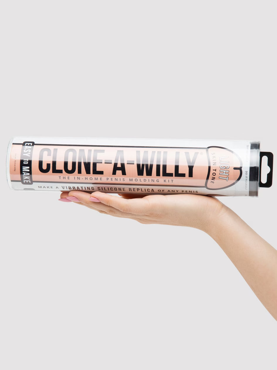 Clone-A-Willy Vibrating Dildo Kit - Light Skin Tone