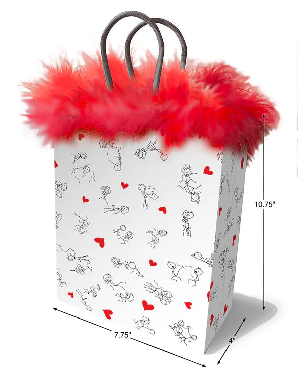Naughty Stick Figure Gift Bag