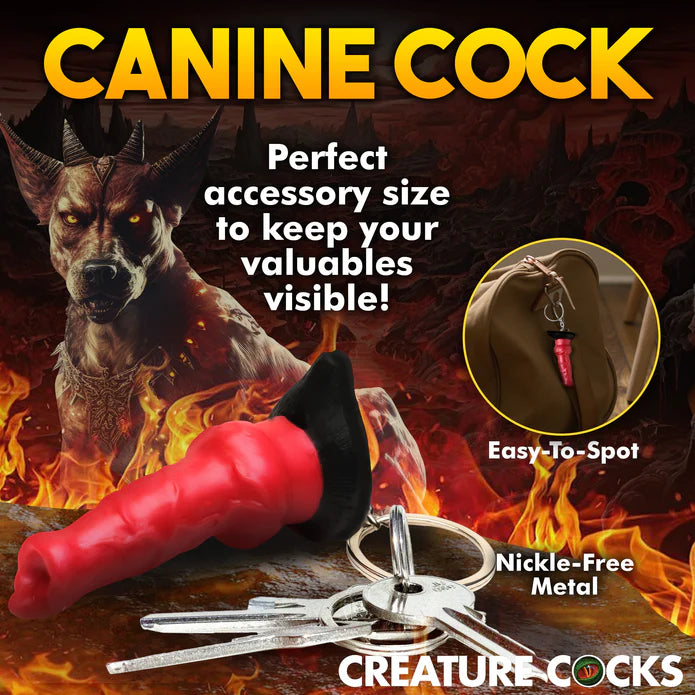 Creature Cocks - Hell-Hound Keychain