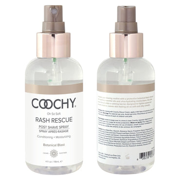 COOCHY Rash Rescue Post Shave Spray - Botanical Blast 4oz