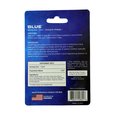 Kangaroo Blue - 1 ct.