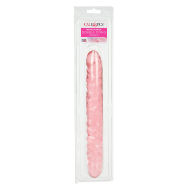 Veined Double Dong 12" - Pink