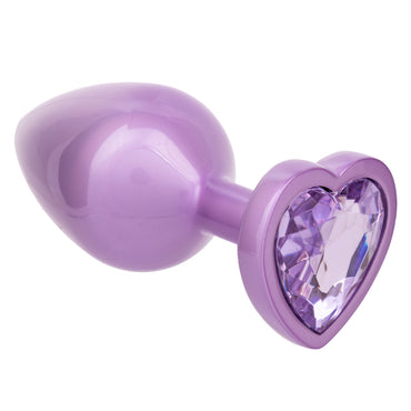 Jewel Large Amethyst Heart Plug