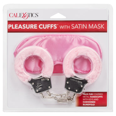 Pleasure Cuffs™ With Satin Mask