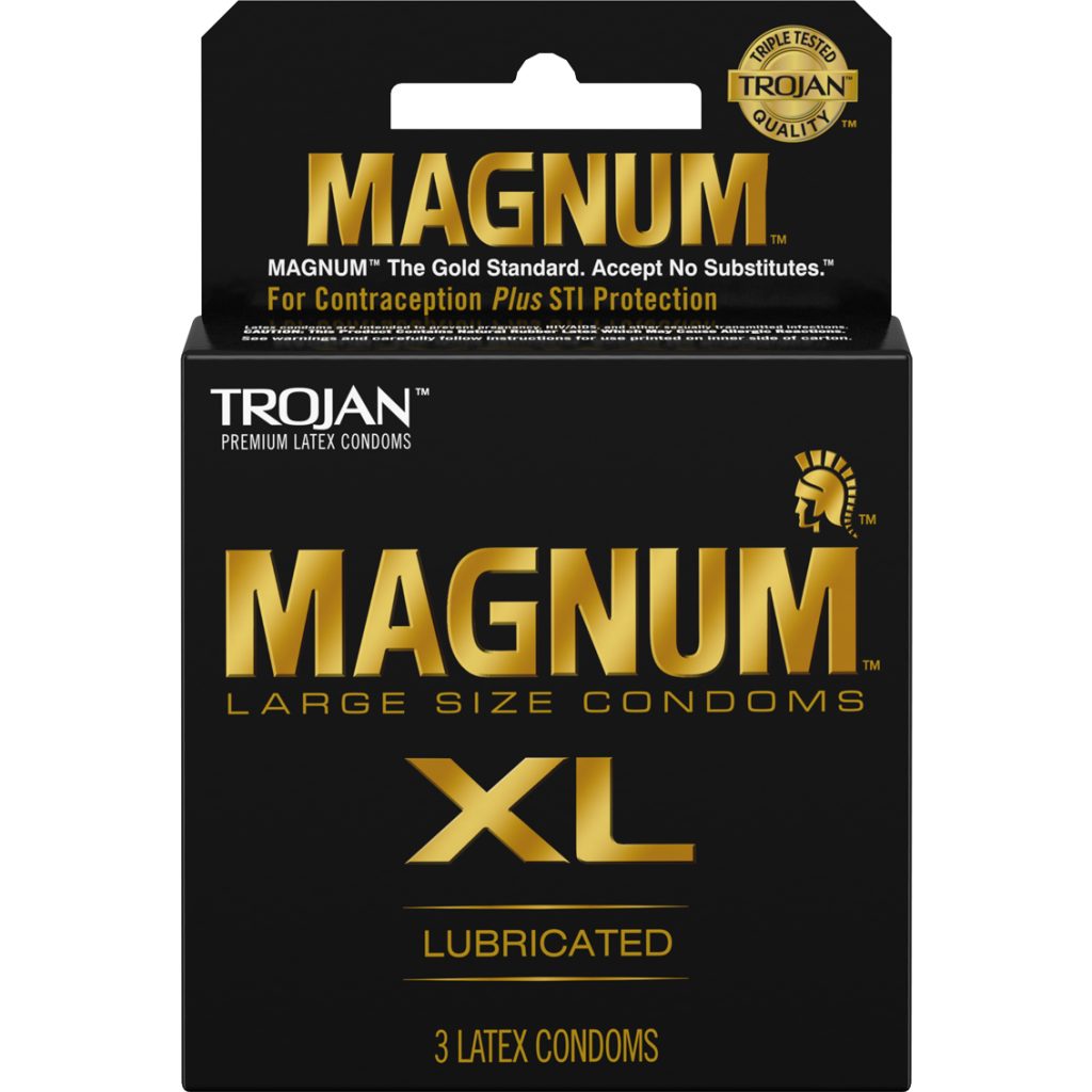Trojan Magnum XL 3 Count Condoms