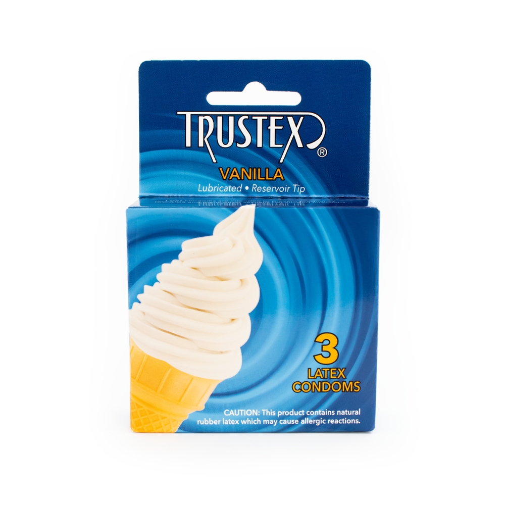 Trustex Flavored 3 Count Condoms