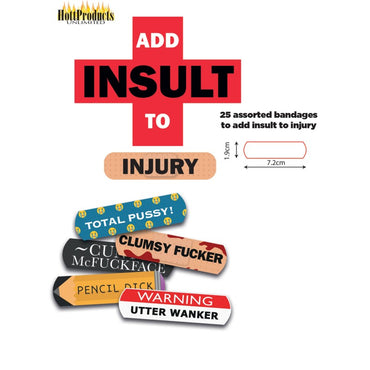 Adhesive "Insult" Bandages