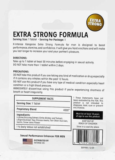 Kangaroo White - 1 Count