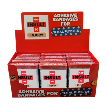 Adhesive "Insult" Bandages