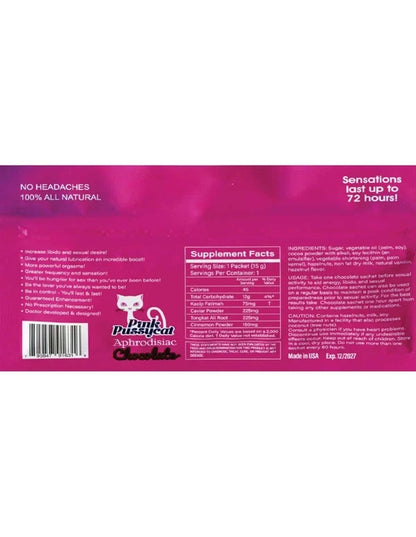 Pink Pussycat Chocolate Enhancement