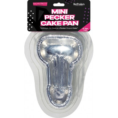 Bachelorette Party Pecker Cake Pan - 6 Pack