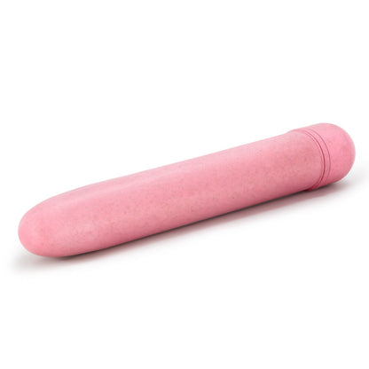 Gaia By Blush® | Eco: Plant-Based 7" Slim Multispeed Vibrator in Coral - Made from Sustainable BioFeel™