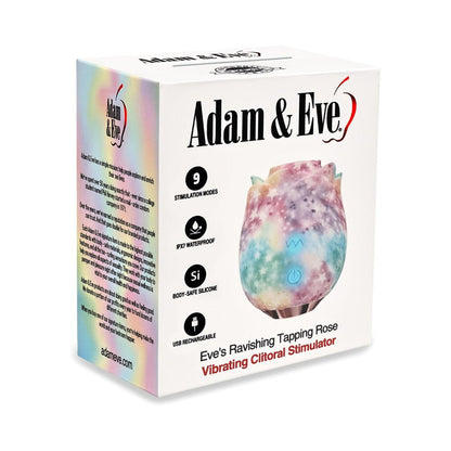 Adam & Eve Ravishing Rose Tapping Clitoral Stimulator
