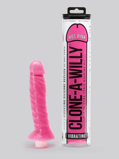 Clone-A-Willy Vibrating Dildo Kit - Hot Pink