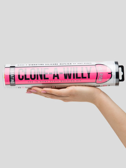 Clone-A-Willy Vibrating Dildo Kit - Hot Pink