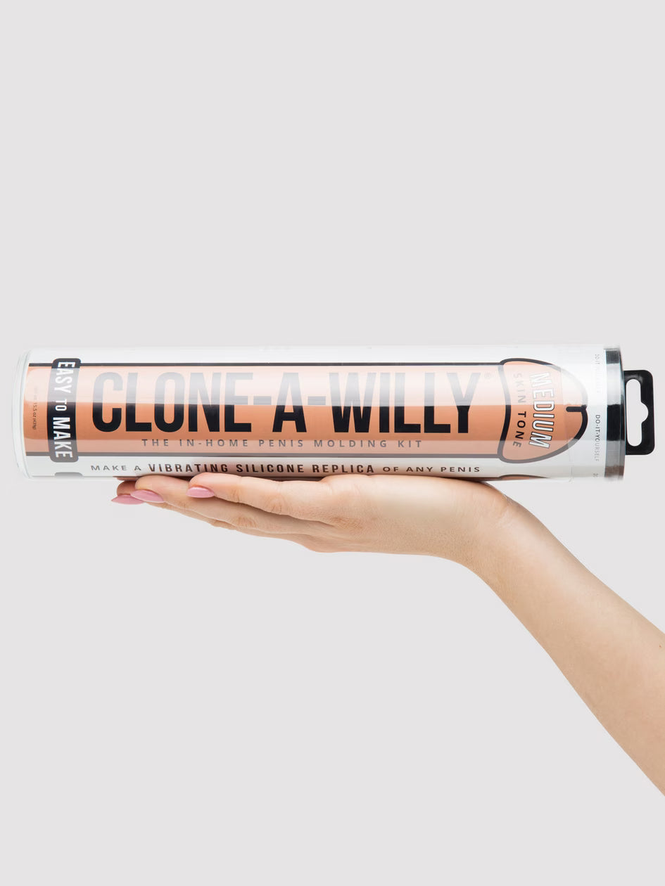 Clone-A-Willy Vibrating Dildo Kit - Medium Skin Tone