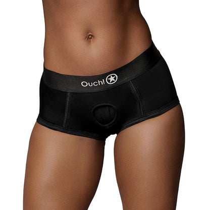Ouch! Vibrating Strap-On Brief