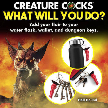 Creature Cocks - Hell-Hound Keychain