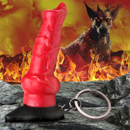 Creature Cocks - Hell-Hound Keychain