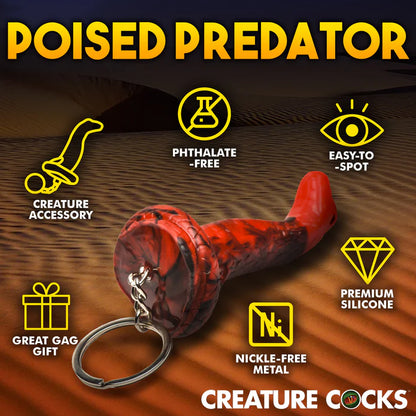 Creature Cocks - King Cobra Keychain