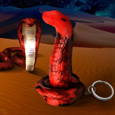 Creature Cocks - King Cobra Keychain