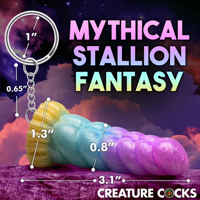 Creature Cocks - Mystique Unicorn Keychain