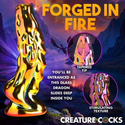 Creature Cocks - Dragon Glass Glass Dildo