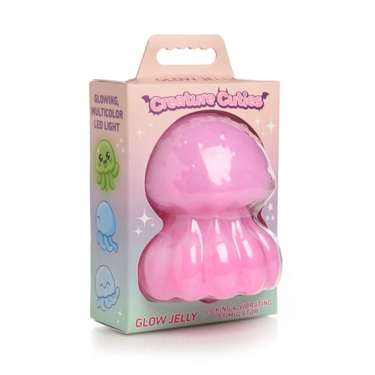Glow Jelly Licking & Vibrating Stimulator