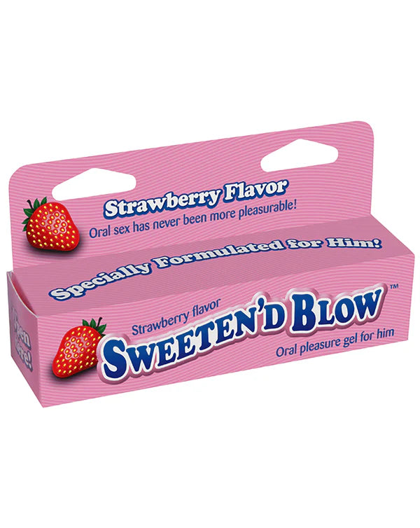 Sweeten'd Blow Oral Pleasure Gel- Strawberry