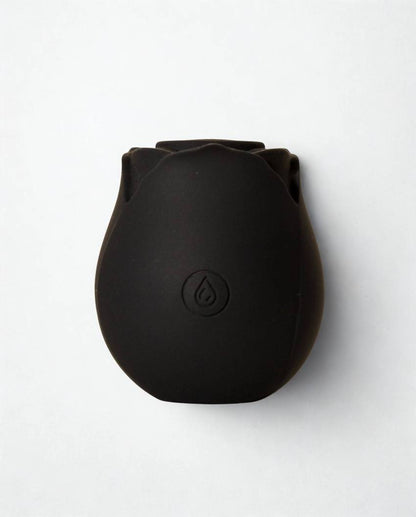Rose Sucking Vibrator - Black
