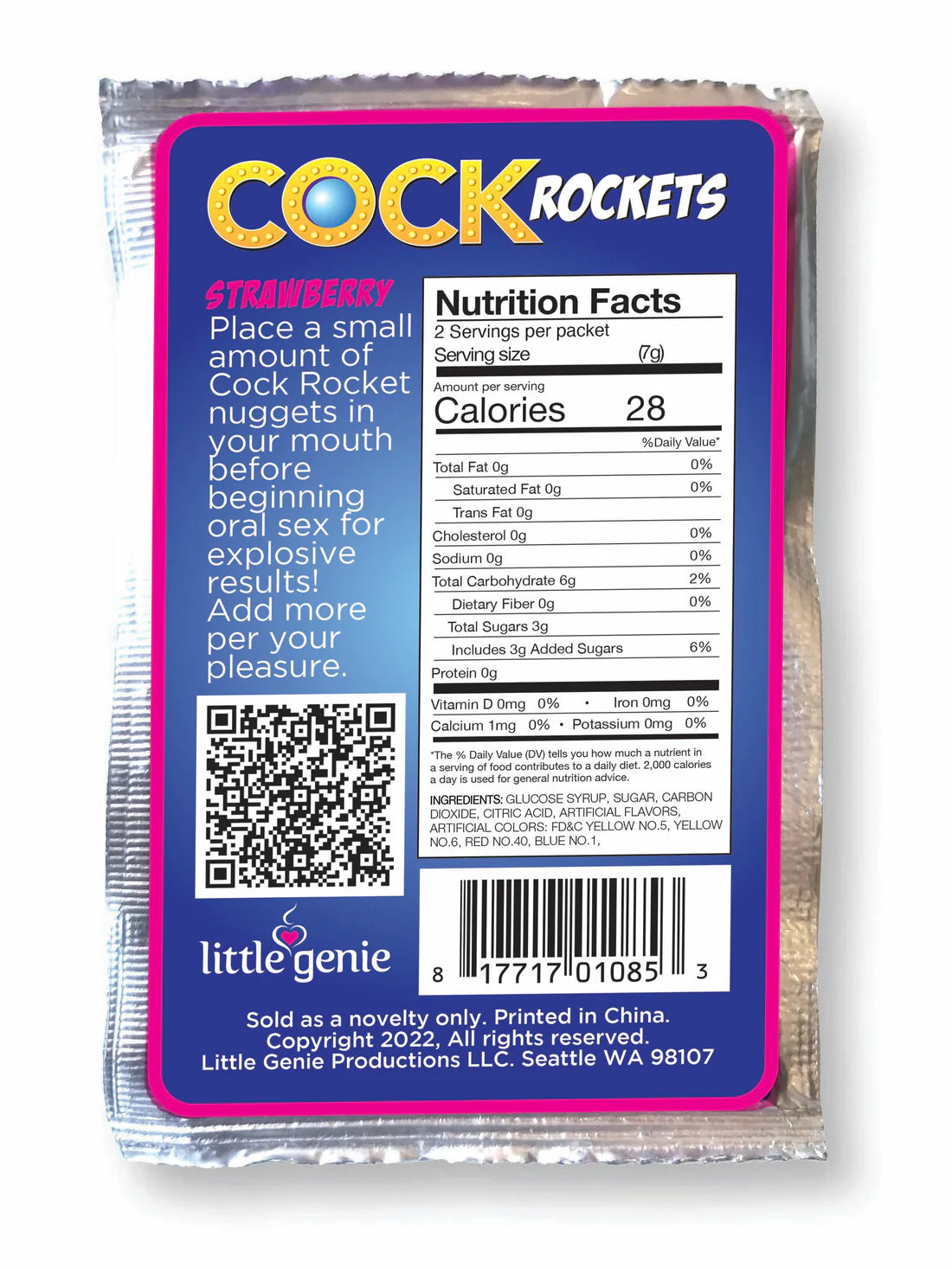 Cock Rockets Oral Sex Candy