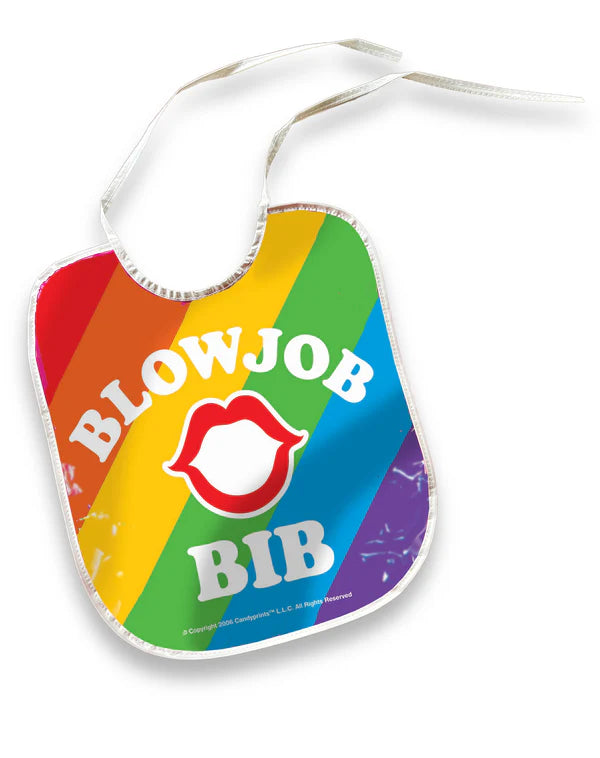 Blow Job Bib - Rainbow
