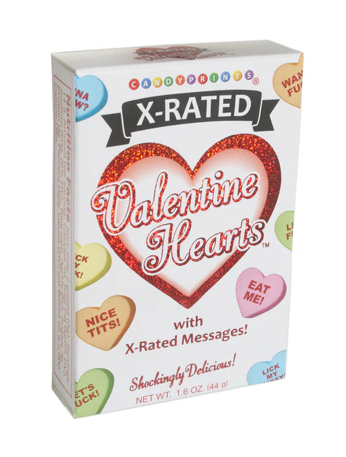 X-Rated Valentine's Conversation Candy Hearts – Christie's Toy Box