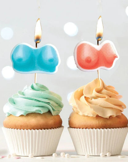 Dirty Boob Candle Set