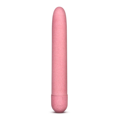 Gaia By Blush® | Eco: Plant-Based 7" Slim Multispeed Vibrator in Coral - Made from Sustainable BioFeel™