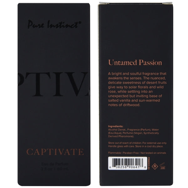 CAPTIVATE Men's Collection • Pheromone Infused Perfume