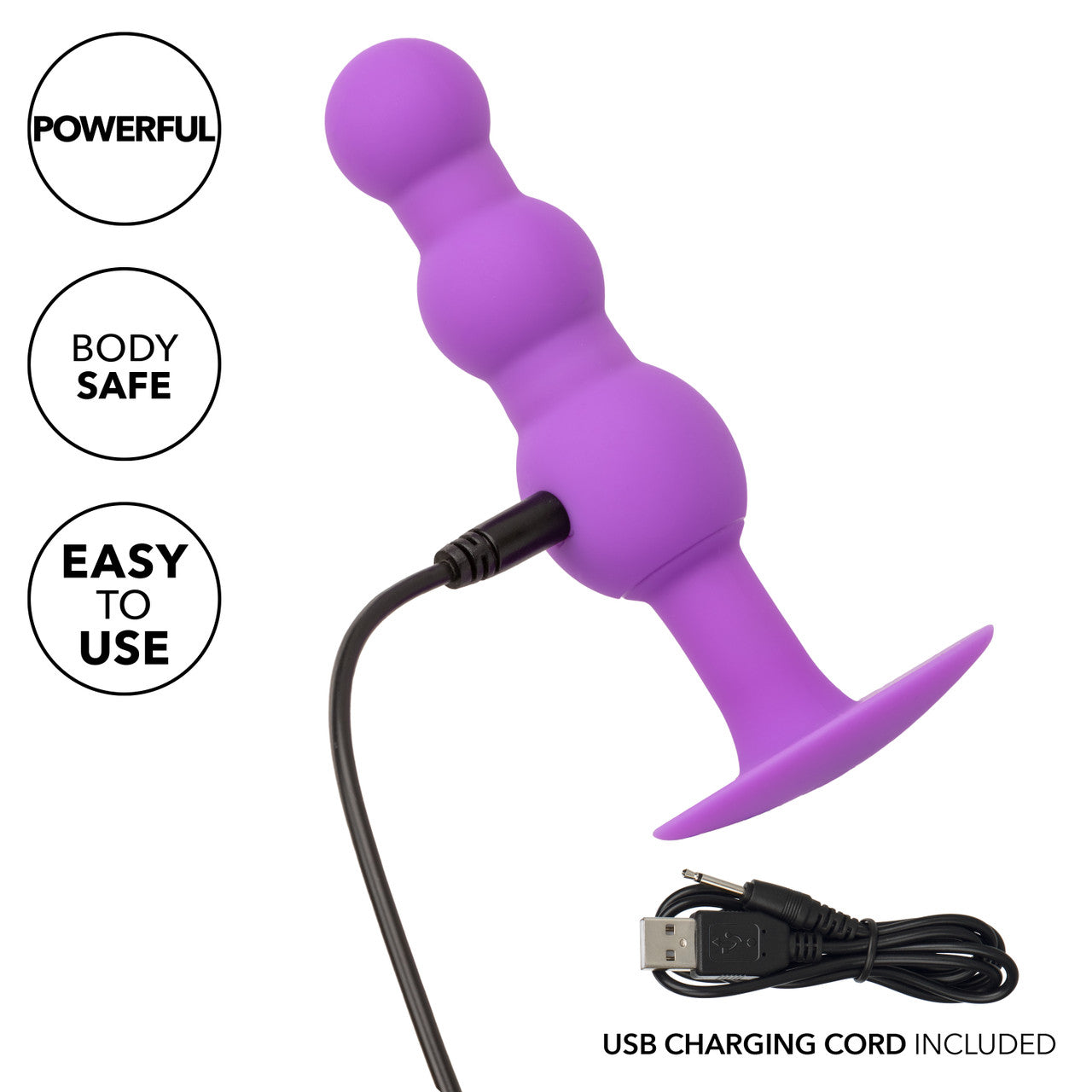 First Time® Triple Beaded Probe - Purple