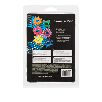 Senso® 6 Pak™ Cock Rings