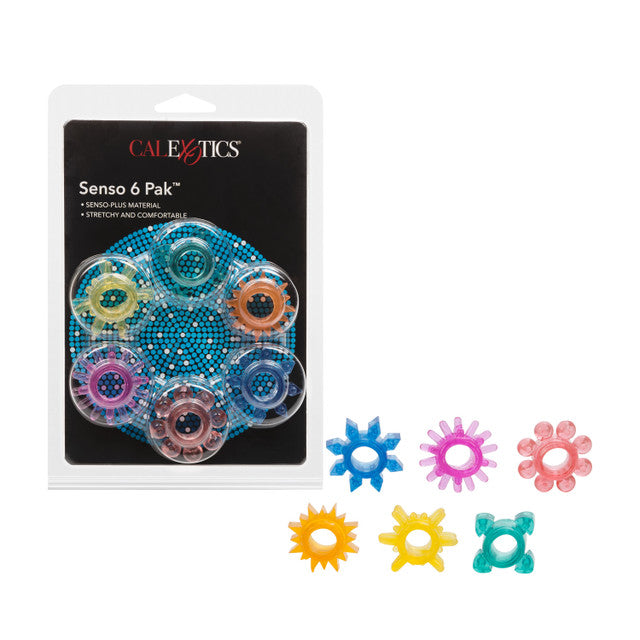 Senso® 6 Pak™ Cock Rings