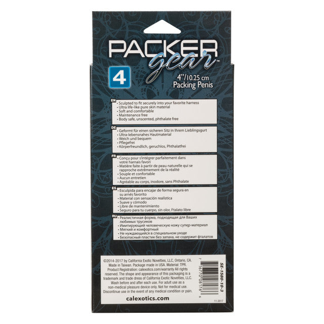 Packer Gear® 4"/10.25 cm Packing Penis™ - Brown