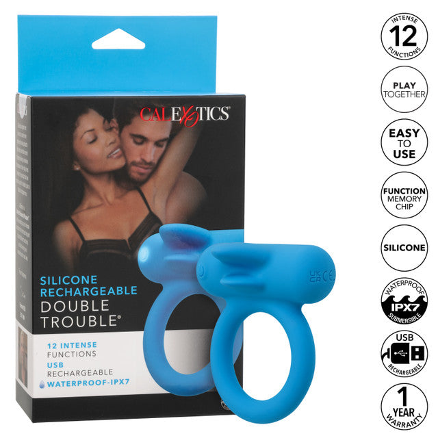 Silicone Rechargeable Double Trouble®