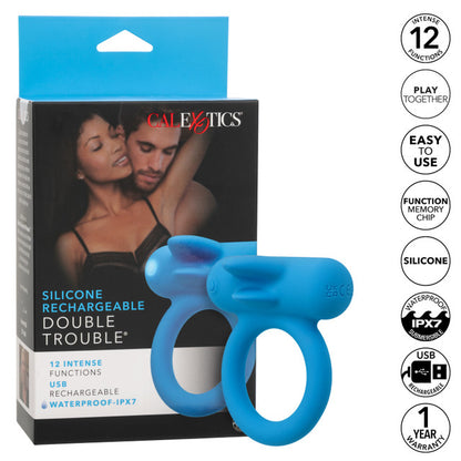 Silicone Rechargeable Double Trouble®