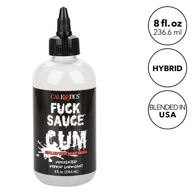Fuck Sauce™ Cum Unscented Hybrid Lube 8 fl. oz.