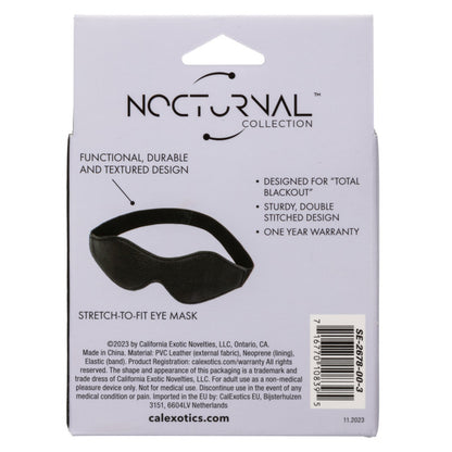 Nocturnal® Collection Eye Mask