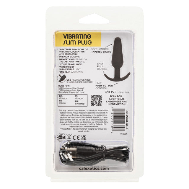 Boundless® Vibrating Slim Plug