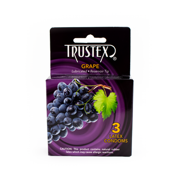 Trustex Flavored 3 Count Condoms