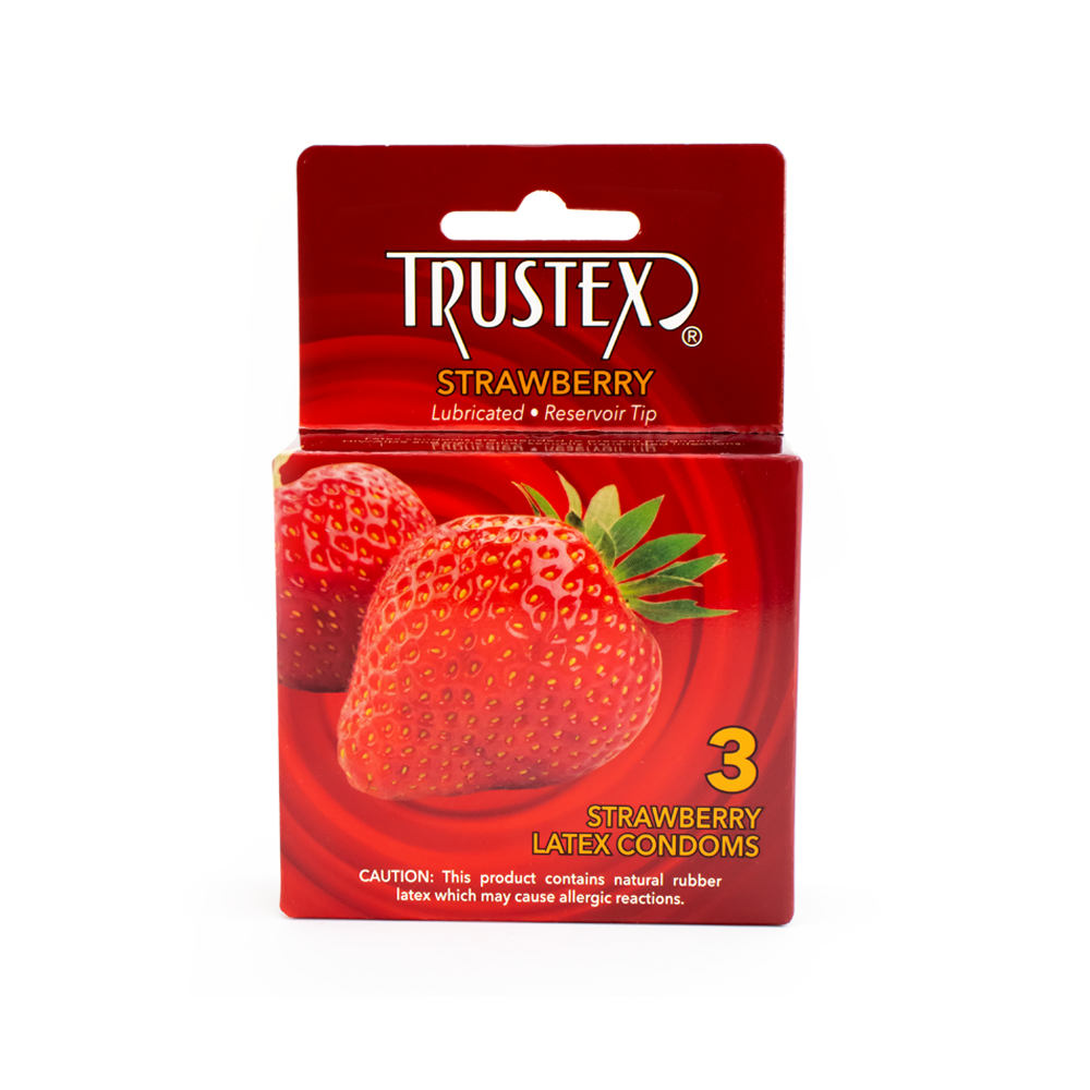 Trustex Flavored 3 Count Condoms