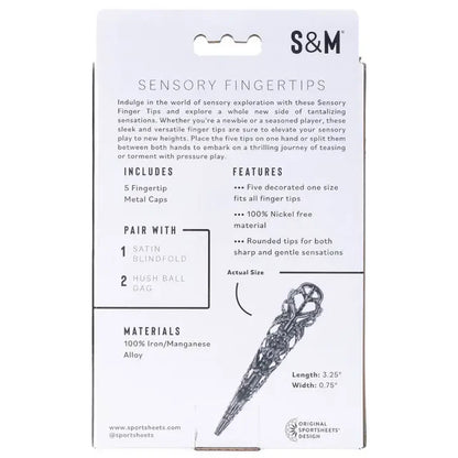 Black Sensory Fingertips